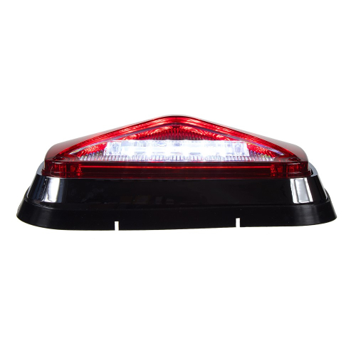 Použitie červeného výstražného LED svetla s prísvitom ECE R65, 12-24V