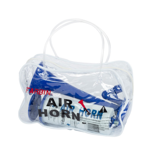 Příslušenství klaksonu/fanfáry s ruční pumpou Air Horn Blue