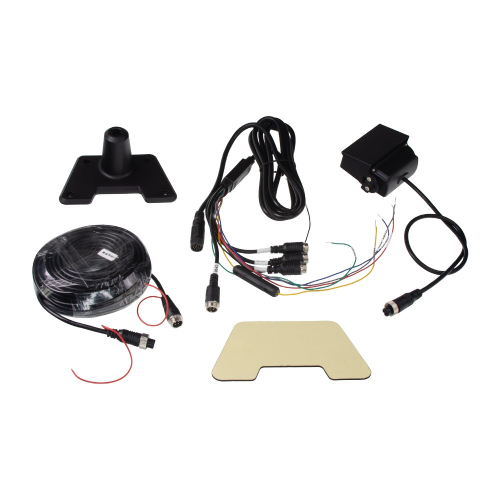 Příslušenství kamerového systému do auta s 10,36" LCD, Apple CarPlay, Android auto, Bluetooth, DVR, BSD, + kamera + 15m kabel