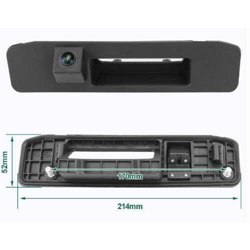 Parkovacia kamera AHD/CVBS do vozidla Mercedes A / C / GLA / GLC / GLA / ML / V (2012->) v madle kufra