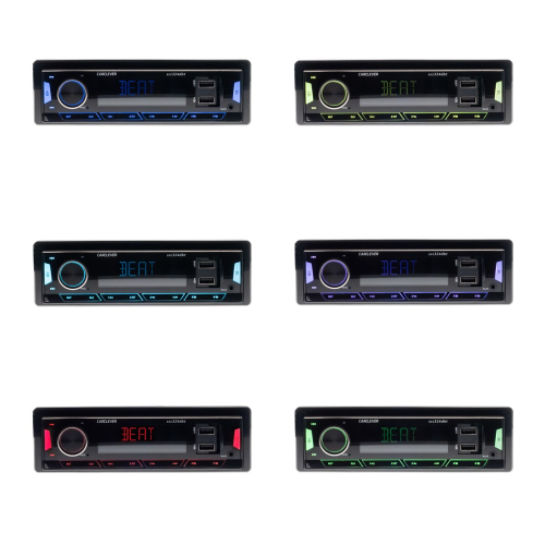 RGB podsvietenie 12/24V autorádia s DAB,FM,Bluetooth,USB,SD,AUX, odnímateľný panel