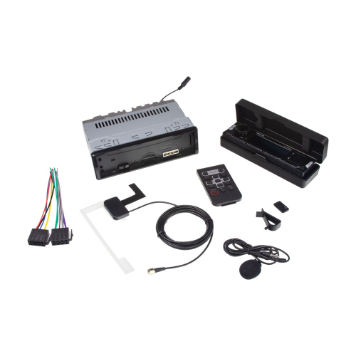 Príslušenstvo 12/24V autorádia s DAB,FM,Bluetooth,USB,SD,AUX, odnímateľný panel