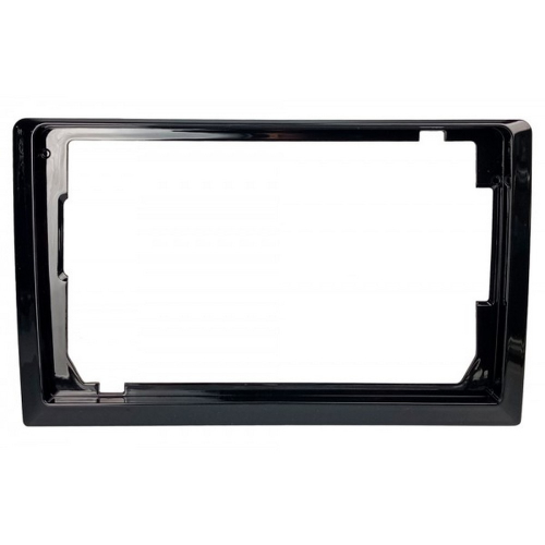 Redukcia pre montáž 9" autorádia do 10" rámčeka, lesklá čierna