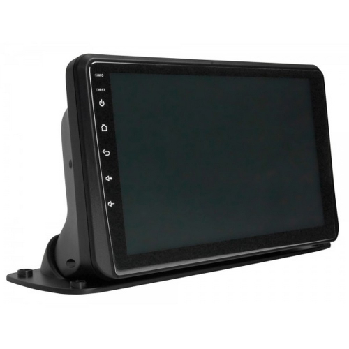 Uchytenie rádia do rámika pre montáž 10" autorádia na palubnú dosku