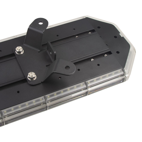 Uchytenie LED rampy 1080mm, oranžovo červeno / modrá + bielej, 10-30V, ECE R65
