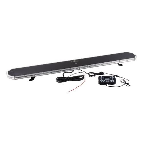 LED rampa 1240mm, oranžovo červeno / modrá + biela, 10-30V, ECE R65