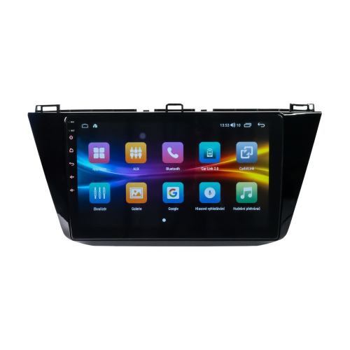 Funkcie multimediálneho autorádia pre VW Tiguan s 10,1 "LCD, OS Android, WI-FI, GPS, CarPlay, Bluetooth, 2x USB, 4G