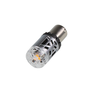 LED autožiarovky BA15s / 12V - oranžové / 23W / 360° / CanBus (2ks)