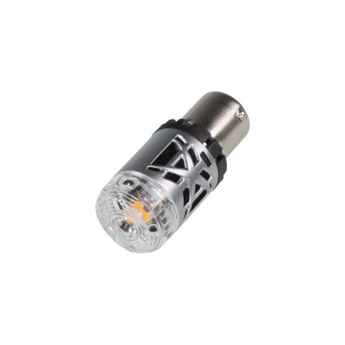 LED BA15S oranžová, 12V, 23W CAN-BUS, 360°