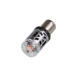 LED autožiarovky BA15s / 12V - červené / 23W / 360° / CANBUS  (2ks)