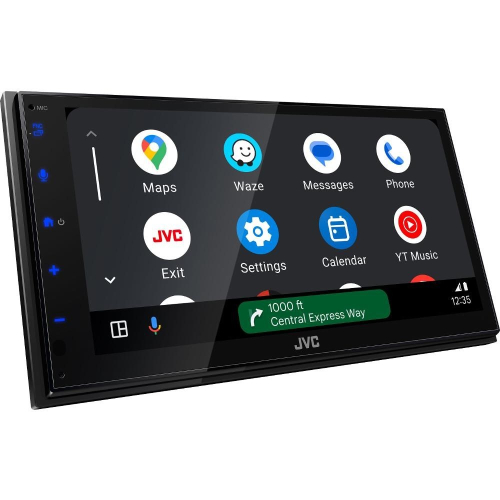 Menu 1DIN/2DIN autorádia JVC KW-M595DBW s DAB+ / FM / 6,8" displej / USB / AUX / Bluetooth / Apple CarPlay / Android Auto