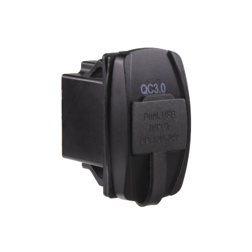 Použitie 12/24V USBQC3.0 + USB-C nabíjcky ROCKER