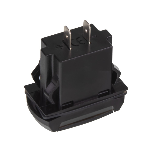 12/24V nabíjačka USB QC3.0 s USB-C a modrým voltmetrom