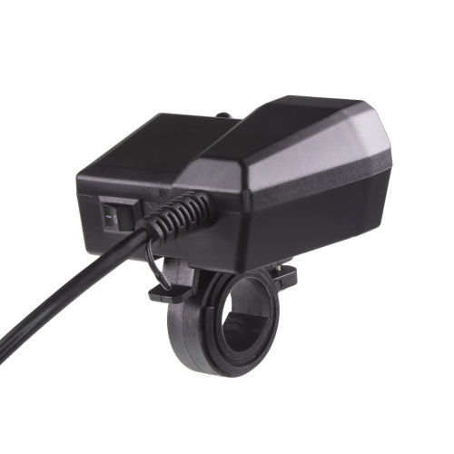 Použitie motocyklovej USB QC3.0 a USB-C nabíjačky s teplomerom a Voltmetrom