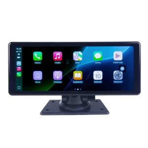 LCD monitor 8,1" - Apple CarPlay, Android auto, Bluetooth, WIFI, 12-24V, micro SD, 2K DVR + kamerový vstup