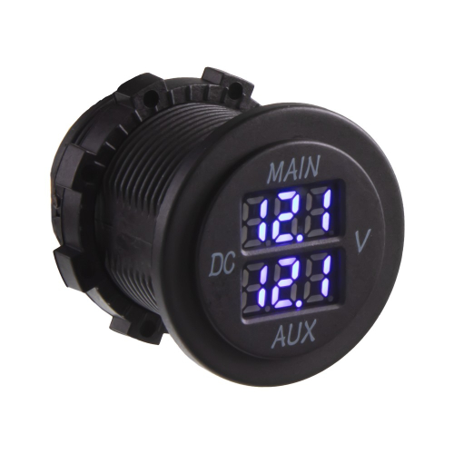 Digitálny voltmeter 6-30V, duálny