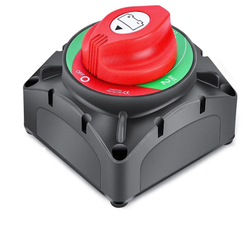 Použitie odpojovača/spojovača/prepínača batérie 275A, 50V