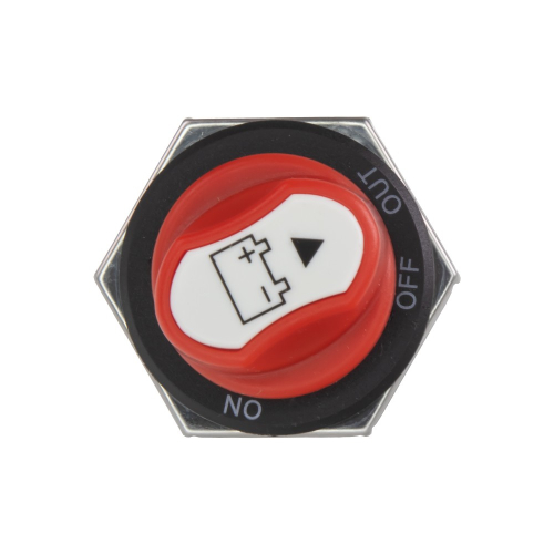 Použitie odpojovača batérie 200A, 32V s odnímateľnou kľučkou