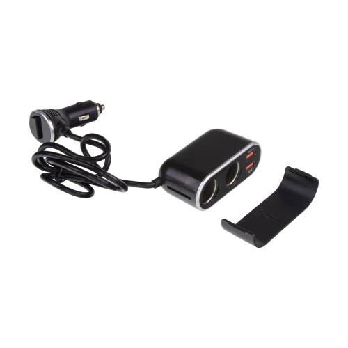 Príslušenstvo dvojitej CL zásuvky s 2x USB nabíjačkou a CL zástrčkou s voltmetrom