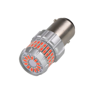 LED autožárovky BAY15d / 12V - červené 60x 3014SMD LED / 360° (2ks) 