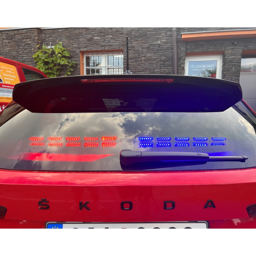 Použitie dvojitého 180W interiérového 12V modro-červeného LED predátora