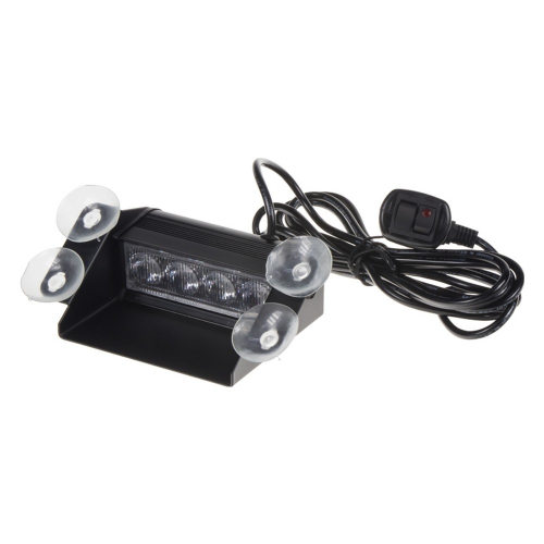 Interiérový 12W modrý 12/24V LED predátor