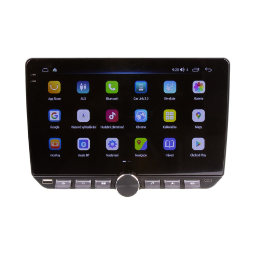 Funkcie multimediálneho autorádia s 10,1" LCD, Android, WI-FI, GPS, CarPlay, Bluetooth, 4G, 3x USB