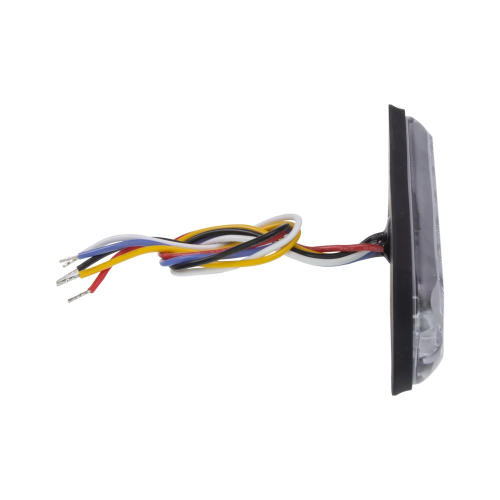 Použití 12/24V modro-červeného 24W LED predátora