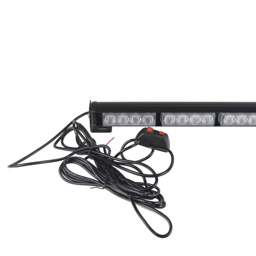 Použitie 12/24V výstražnej 96W modrej LED svetelnej aleje