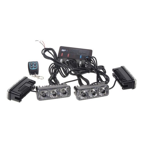 PREDATOR LED vonkajší bezdrôtový, 12x LED 1W, 12V, modrý