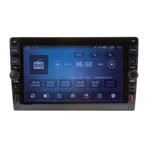 Autorádio s 9" LCD, Android, WI-FI, GPS, CarPlay, Bluetooth, 4G, 3x USB