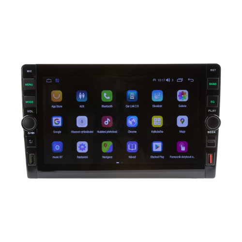 Funkcie multimediálneho autorádia s 9" LCD, Android, WI-FI, GPS, CarPlay, Bluetooth, 4G, 3x USB