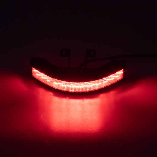 Výstražné LED svetlo vonkajšie, 12-24V, 12x3W, červené, ECE R10