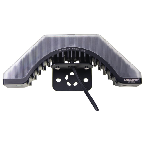 Uchytenie 12/24V červeného 27W LED predátora