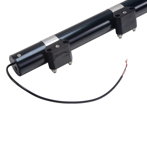 Uchytenie 12/24V modrého 36W LED maják s teleskopickou tyčou na motorku