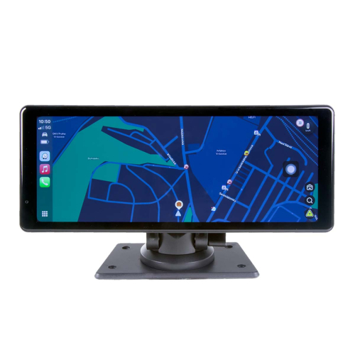 Funkce multimediálního 10.26" monitoru s Apple CarPlay, Android auto, Bluetooth, micro SD, 2K DVR + kamerový vstup