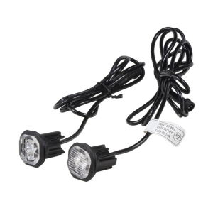 Červené výstražné LED svetlo 12/24V - 4x5W LED / ECE R10 (2ks)