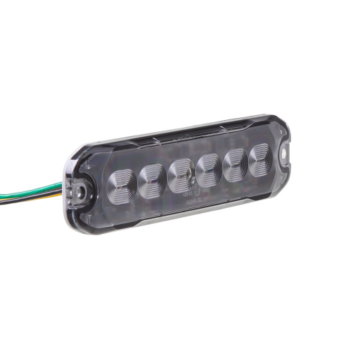 Zapojení 12/24V červeného 6x LED světla