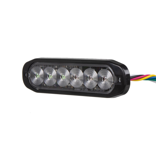 Použití 12/24V modro-červeného 36W LED predátora