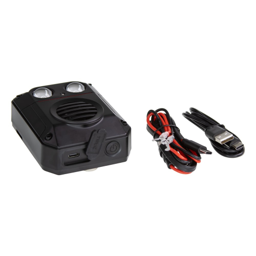 Pislušenstvo plašičky kún, hlodavcom a zvery s multifunkčným napájaním 12-24V, 230V AC, 4x AA