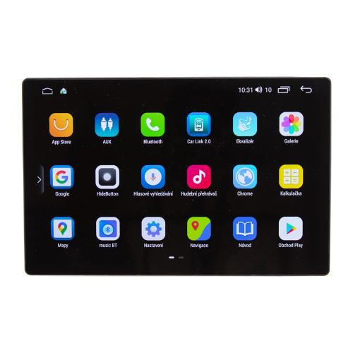 Použitie multimediálneho autorádia s 13,3" LCD, Android, WI-FI, GPS, CarPlay, Bluetooth, 4G, 2x USB