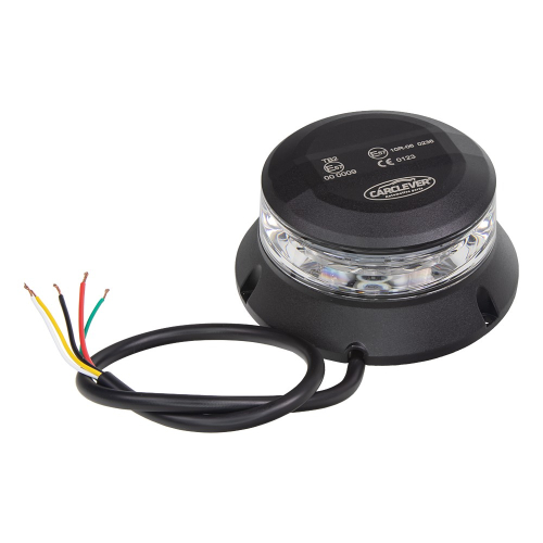 Použitie 36W modro-červeného 12/24V LED majáka