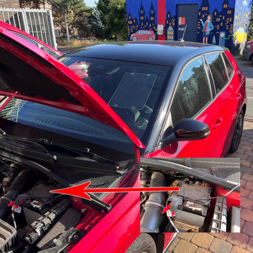 Použitie 10W solárnej udržiavacej nabíjačky pre 12V autobatérie priamo na batérií