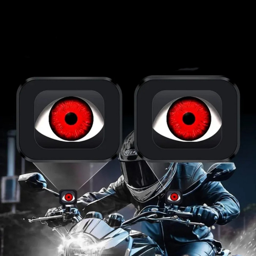Montáž motocyklových LED projektorov "Devil Eyes"