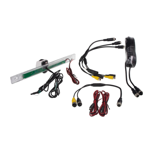 Príslušenstvo dvojitej bielej univerzálnej 4-PIN kamery s brzdovým svetlom