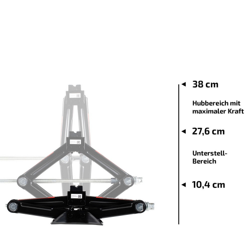 Zdvih 1,5t nožnicového zdviháka Heyner