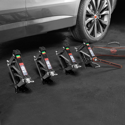 Použitie 2t nožnicového zdviháka Heyner