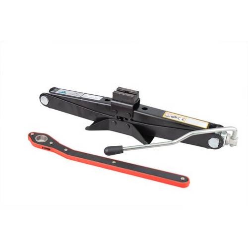 Nožnicový zdvihák 2000kg s račňou