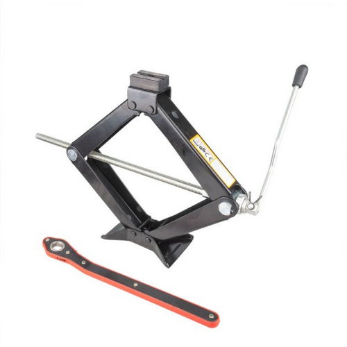 Použitie 2t nožnicového zdviháka s račňou