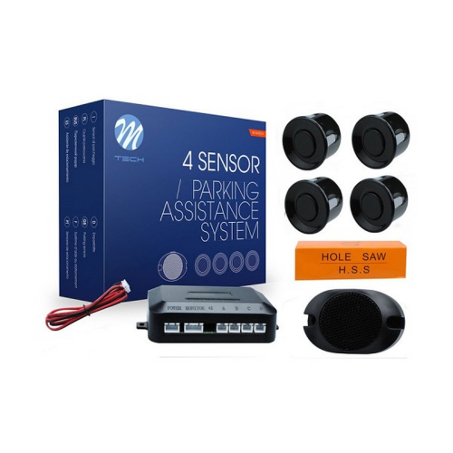 Parkovací systém čierny bzučiak